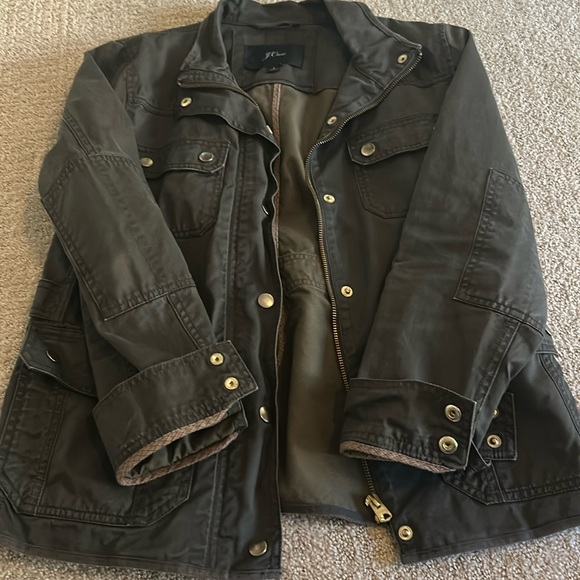 J. Crew Jackets & Blazers - J Crew Moss Green Field Jacket